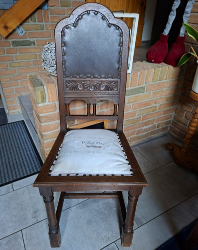Antiker vintage esszimmerstuhl - antiker,