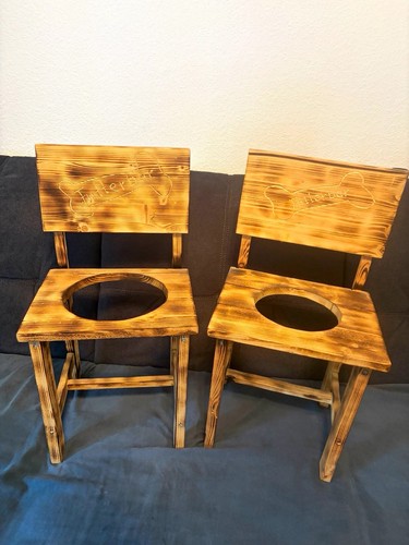 2er set holzstühle braun - holzstühle,