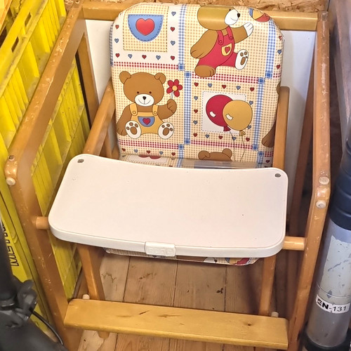Baby treppenhochstuhl holz - baby, mit