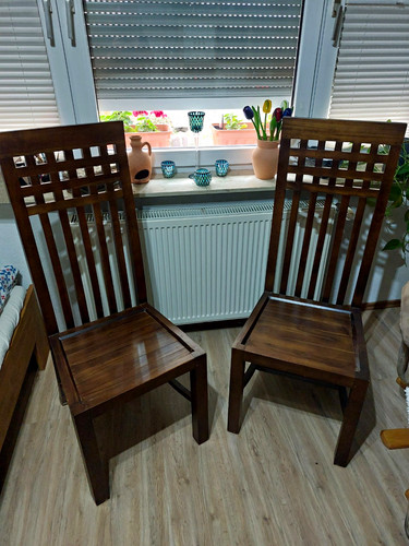 2er set esszimmerstühle - set,