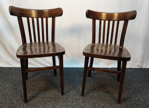 Vintage bugholzstühle - 2x,