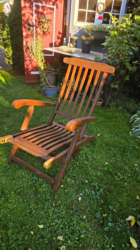 Holz relaxstuhl gartenliege - holz, relaxstuhl/gartenliege