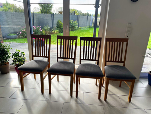 4er set esszimmerstühle - 4er,
