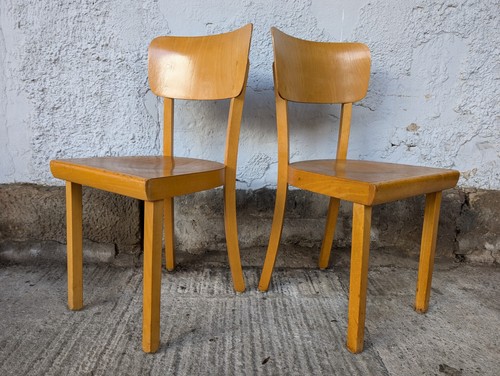 50er vintage esszimmer stuhl - 50er,